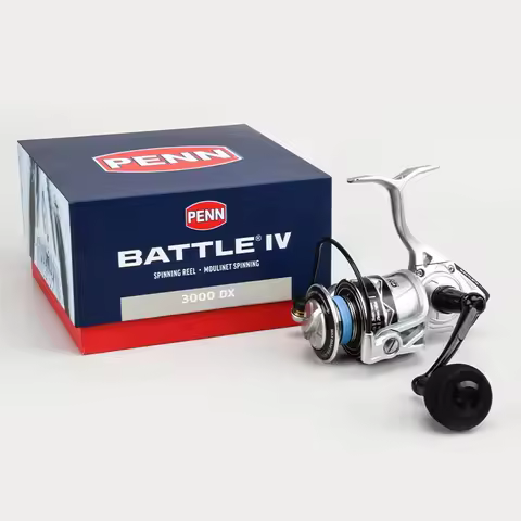 PENN 100% Original Battle BTL IV 3000 - 8000DX Full Metal Body Spinning Fishing Reel 5+1BB HT-100 Sa