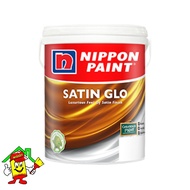 1 Liter WHITE 145 (100% ORIGINAL) Nippon Satin Glo Wash Interior Wall Interior Indoor Wall / Cat Din