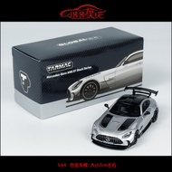 [Ready Stock] TW Tarmac Works 1: 64 Benz AMG GT Silver Black Series C63 Car Model