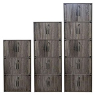[A-STAR] OAK STORAGE UTILITY CABINET BOOKCASE IN 2 TO 10 DOORS