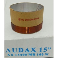 POPULER Spul spol spool speaker 15inch 15 inch Audax AX15400MB voice