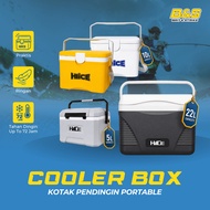 Cooler Box PREMIUM HIICE M-GUARD 5L/10L/22L Cold Resistant 48 Hours/72 hours (5L FREE ICE PACK & TRA