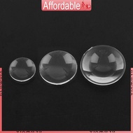 GLO 10 Pcs Biconvex Lens Magnifying Glass Lens 3D Virtual VR Glasses 3D Virtual VR Glasses Lens Tran