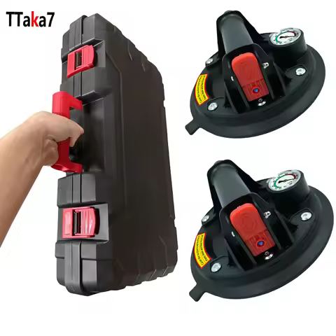 Manual vacuum lift 8-inch 250KG heavy-duty fiberglass stone vacuum suction cup lift pump suitable fo