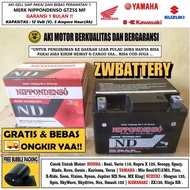 Aki Motor Honda Beat -Scoopy -Supra X 125 THUNDER GTZ5S Aki Kering 4Ah