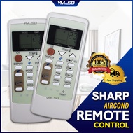 Remote Aircond Sharp AC  Remote Control Air Conditioner SHARP alat kawalan jauh