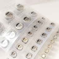 47UF25V 25V47UF 6.3X5.4มม. SMD ตัวเก็บประจุแบบอิเล็กโทรไลติก6.3V 10V 16V 25V 35V 50V 1UF 2.2UF 10UF 