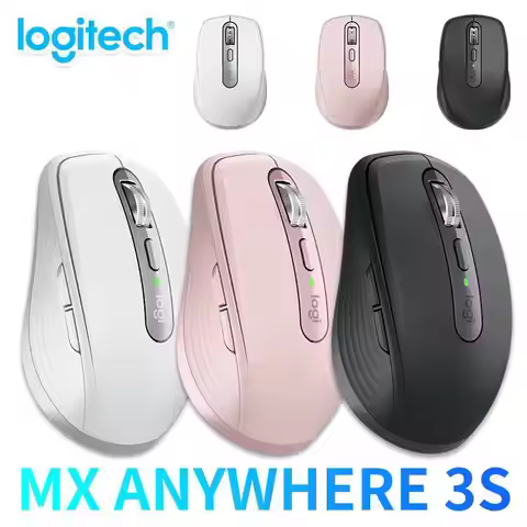 Logitech Master Series MX Anywhere 3S Bluetooth Wireless Silent Mouse Soft sound Office Female Table