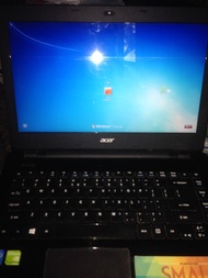 Laptop Acer E5 411 G with nvida gt 820 m vram 2gb