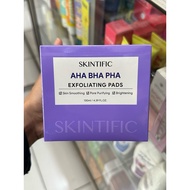Skintific AHA BHA Exfoliating Pads 130ml make up remover