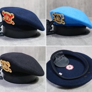 Police Beret / sabhara Beret / Brimob Beret / provost camel Beret
