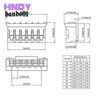 【HDS01】PH2 0mm Pitch Terminal Wire Harness Connector Cable 26AWG with Socket 2P to 10P