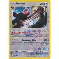 English Pokemon Card Bewear - 113/145 - Uncommon Reverse Holo Sun & Moon: Guardians Rising Reverse H