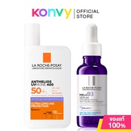 La Roche Posay Set 2 Items Mela B3 Serum 30ml+ Anthelios Uvmune400 Anti-Dark Spots Fluid SPF50+ PA++