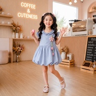 Balloon Dress Popular Models Sweet Polka Dot Pattern Wear It And It's Super Soft. Weight 7-26 Kg. Co
