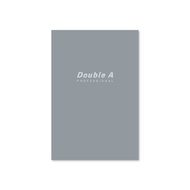 Double A สมุดโน๊ต 70 แกรม 24 แผ่น รุ่น Professional สีเทา ขนาด 15.8x23.5ซม.