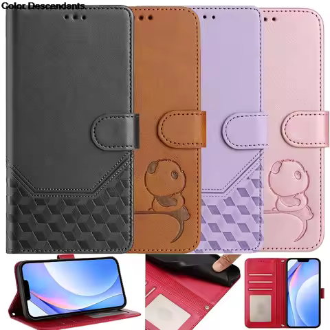 Luxury Flip Leather Case for Funda MOTO G56 G86 G66J G66Y G Power Play Stylus E15 E14 E13 Magnetic B