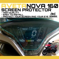 SCREEN PROTECTOR AVETA NOVA160 NOVA 160 SCREEN PROTECTOR METER DASH BOARD TINTED ACCESSORIES ACCESSO