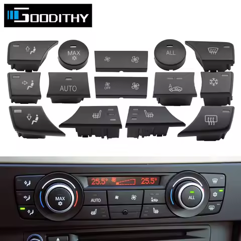 Car AC Conditioning Button Air Circulation Heater Climate Control Fan Volume For BMW 1 3 Series X1 X