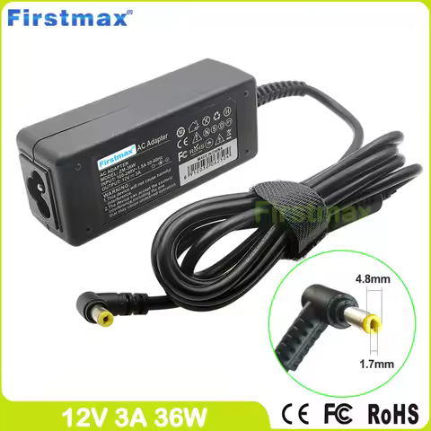 12V 3A 36W laptop charger ac adapter AD820M2 EXA0801XA for Asus Eee PC 1002HA 701 900 901 GO S101H T