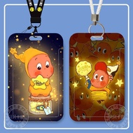 [Bus Card] Pop Mart Starman Card Holder Student Campus Meal Card Holder Work Card Access Control Car