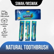 Siwak miswak / Teeth Whitener / Wood Siwak Raslah Regular Size / Sunah Rasabi Siwak Wood Siwak