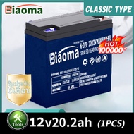 Biaoma Classic Type แบตเตอรี่แห้ง แท้ แบตรถไฟฟ้า  new 48v20Ah แบตเตอร์รี่รถไฟฟ้า แบตเตอรี่ตะกั่ว12V/