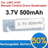 3.7V 500mAh Lithium Polymer Battery for JJRC H107 Remote Control Drone Quadcopter Battery Accessorie