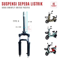 Fork Shock Suspensi Depan Sepeda Listrik Goda Uwinfly Exotic Pacific