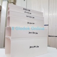 KABEL DUCT / TRUNKING / WIRING DUCT - 100X50 / 100 X 50 - 3 METER - CAHAYA MEGAH