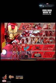 Hottoys Ironman mk7 sp mms500 mms500d27