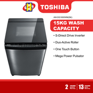 Toshiba Washing Machine (15KG) S-DD Inverter Fully Auto Top Load Washer AW-DG1600WM (SK)