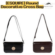 [ESQUIRE] Round Decorative Cross Bag