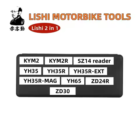 HOT SALE Lishi 2 in 1 KYM2 KYM2R SZ14 YH35 YH35R reader YH35R-EXT YH35R-MAG YH65 ZD24R ZD30 LISHI MO