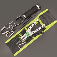 ANFS Fishing Lip Gripper คีมเครื่องมือ-Fish Lip Gripper พร้อมสเกล 40 ปอนด์ตกปลา Gripper-ล็อค Handy ค