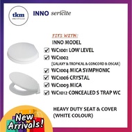 INNO HEAVY DUTY PVC TOILET SEAT AND COVER FOR INNO WC1001 WC1002 WC1009 WC1004 WC1006 WC1012 WC1010