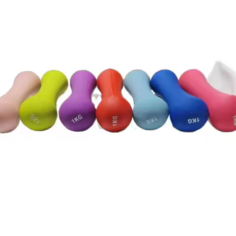 1kg Frosted Dumbbell Bones Small Dumbbells Yoga Fitness Equipment Men and Women Fitness Sports Small