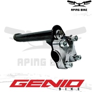 BMX Bike Stem ST-2017 Black Silver BMX Bike Handlebar Post 21.1mm Bicycle Accessories