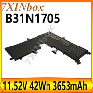 7XINbox B31N1705 11.52V 42Wh 3653mAh Laptop Battery For ASUS VivoBook Flip 14 TP410UA TP410UF TP410U