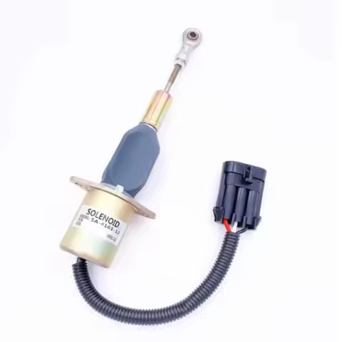 12V 87801213 Fuel Shutoff Solenoid SA-4161-12 1751ES-12A6UC4B3S1 for F2NN9D278BA Engine