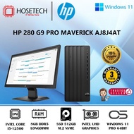 HP 280 G9 Pro Desktop Maverick AJ8J4AT i5-12500 W11Pro 3YR