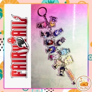 Fairy Tail Acrylic Mica anime keychain