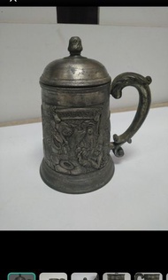 大馬錫 tumasek pewter 馬來西亞錫器-杯(有蓋)