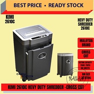 [PAPER SHREDDER] KIMI 2610C HEAVY DUTY PAPER SHREDDER -CROSS CUT