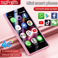 New SOYES S24 PRO MAX Mini 4G Small Phone MTK Quad Core 2GB+16GB Dual Camera Multi Language Portable