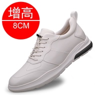 Halloween Sneakers Men Elevator Shoes Fashion Soft Leather Heightening Shoes For Men Hidden Heels 10