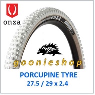 Onza Porcupine White MTB Tyres 27.5/29 x 2.4 Limited Edition