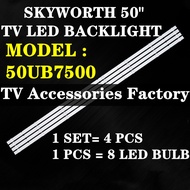 50UB7500 SKYWORTH 50" TV LED BACKLIGHT (LAMPU TV) SKYWORTH 50 INCH LED TV BACKLIGHT