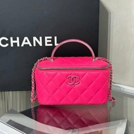 CHANEL 24C Handle長盒子 - 桃紅