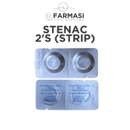 Stenac Acetylcysteine 600mg Effervescent Tablet 2's (Strip) - Ubat Cairkan Kahak